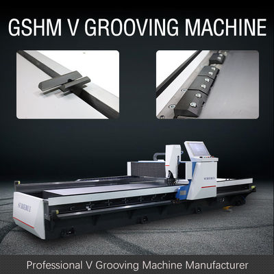 220V-V-Grooving Machine voor metalen gordijnwanddecoratie