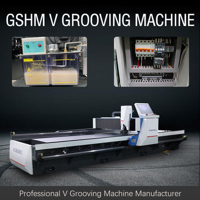 Air koeling High Speed Cnc V Grooving Machine voor signage &amp; roestvrij staal verwerking