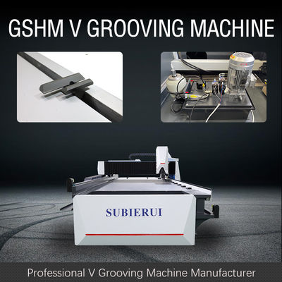 Hydraulische V-Groefsnijmachine 1225 die Roestvrij staal Autov Machine groeven