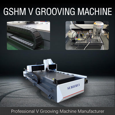 Hydraulische V-Groefsnijmachine 1225 die Roestvrij staal Autov Machine groeven