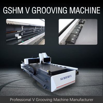 CNC V-groefmachine met hydraulische voetaandrijving voor deuren - model 1225
