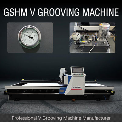 1232 CNC V het Groeven Machine voor de Gordijngevelsignage van het Bladmetaal