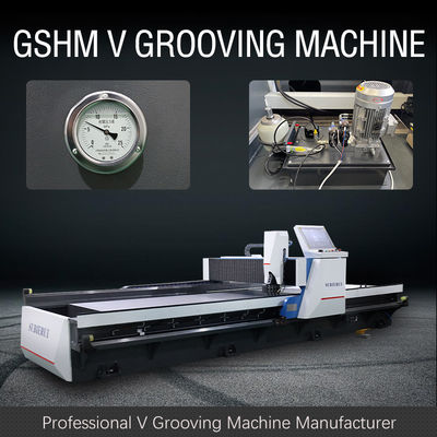 1232 CNC V het Groeven Machine voor de Gordijngevelsignage van het Bladmetaal