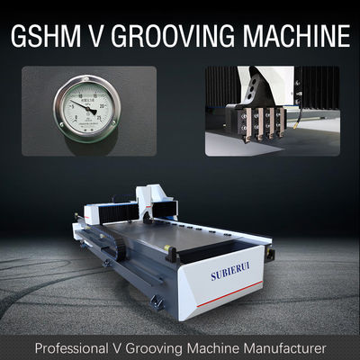 1232 CNC V het Groeven Machine voor de Gordijngevelsignage van het Bladmetaal