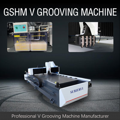 Antiskateboard Horizontale V Snijmachine V Groover-Machine voor Ornamentindustrie 1240