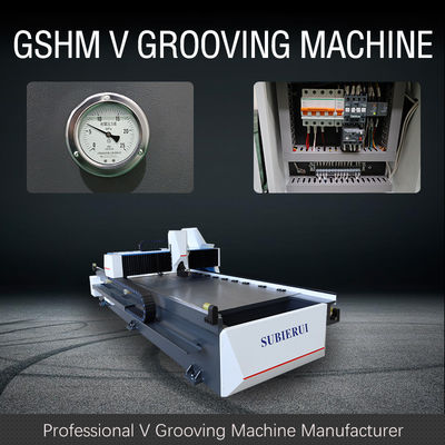 1225 Automatische V die Machine voor de Verwerking van het Kastroestvrije staal groeven