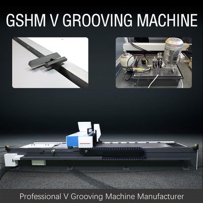 Hydraulische V-Groefsnijmachine 1225 die Roestvrij staal Autov Machine groeven