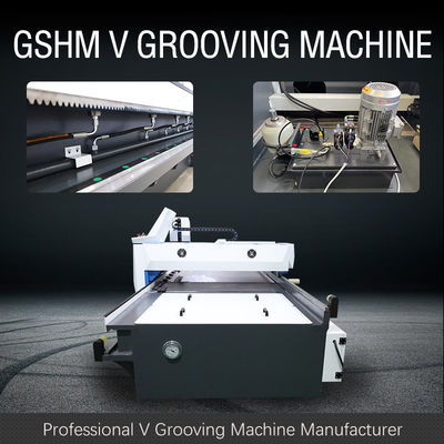 Hydraulische V-Groefsnijmachine 1225 die Roestvrij staal Autov Machine groeven