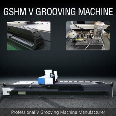 1500mm V van het de Machinehuis van de Groefsnijder het Metaal die van het de Decoratieblad Machine groeven