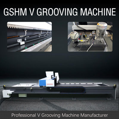 220V CNC V Snijmachine voor Antiskateboard V de Machine van de Groefsnijder