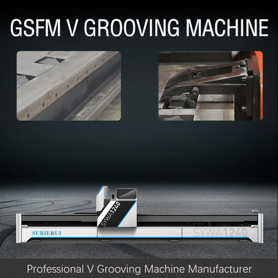 Ce Automatisch V die Machine CNC groeven die Machine voor Kast 1240 groeven