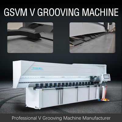 Bladmetaal V Groover-Machine voor Vertoningssteunen V Groevende Machinefabrikanten