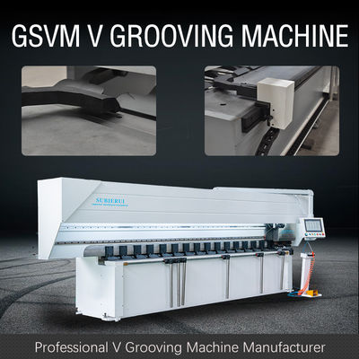Verticaal Metaal die Machinecnc V het Groeven Machine voor Ornament 1250mm groeven