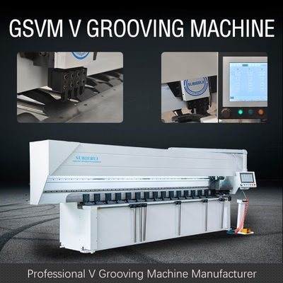 Bladmetaal V Groover-Machine voor Vertoningssteunen V Groevende Machinefabrikanten