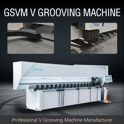 4000mm CNC V het Groeven Machine voor Ornamentmetaal die Machine groeven