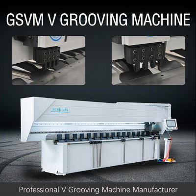 4000mm CNC V het Groeven Machine voor Ornamentmetaal die Machine groeven