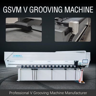 CNC Bladmetaal die Machine voor MetaalGordijngevel V groeven Groover-Machine 1240