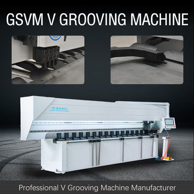 Compact Bladmetaal die Machine V groeven de Machine van de Groefsnijder voor Lift Binnenlands Ontwerp