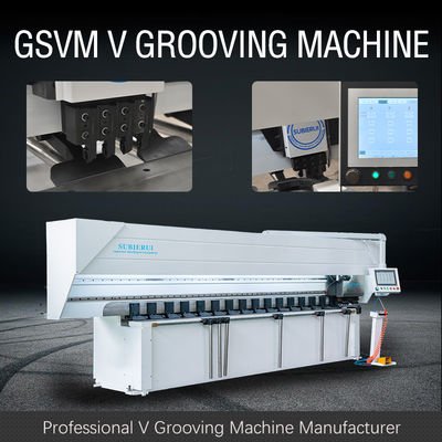 Compact Bladmetaal die Machine V groeven de Machine van de Groefsnijder voor Lift Binnenlands Ontwerp