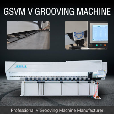 4000mm CNC V het Groeven Machine voor Ornamentmetaal die Machine groeven