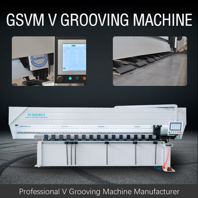 Bladmetaal V Groover-Machine voor Vertoningssteunen V Groevende Machinefabrikanten