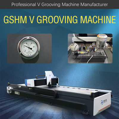 Roestvrij staaldecoratie V Groover-Machine die Machine voor Bladmetaal groeven