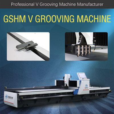 Roestvrij staal V van de hoge Precisie Horizontaal V Snijmachine de Machine van de Groefsnijder