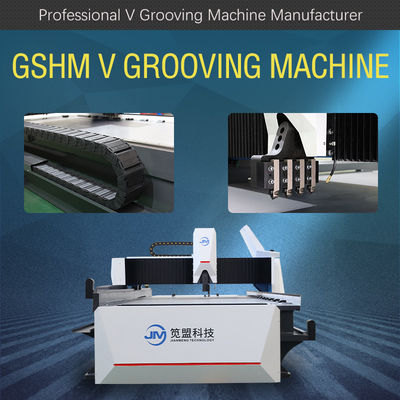 Roestvrij staaldecoratie V Groover-Machine die Machine voor Bladmetaal groeven