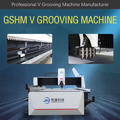 Hoge Precisie Horizontaal V die Industrie V groeven van de Machinedeur Groover-Machine
