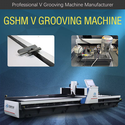 Hydraulische V-Snijmachine voor Douchezaal Kadershoge snelheid V het Groeven Machine