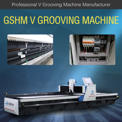 Hoge Precisie Horizontaal V die Industrie V groeven van de Machinedeur Groover-Machine