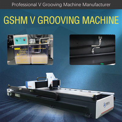 Hydraulische Horizontale V-Snijmachine voor Antiskateboard V Groover-Machine