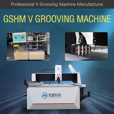 Hydraulische Horizontale V-Snijmachine voor Antiskateboard V Groover-Machine