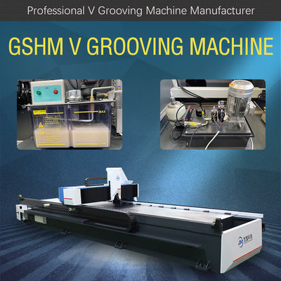 Hydraulische Horizontale V-Snijmachine voor Antiskateboard V Groover-Machine