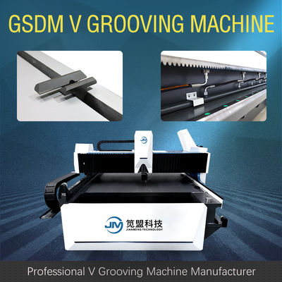 Automatische CNC de Deurindustrie Om metaal te snijden V van de Bladmachine de Machine van de Groefsnijder