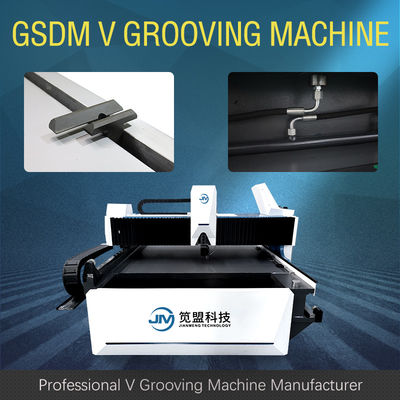 Hoge snelheid V Groefsnijmachine 1540 Metaal die Machine groeven