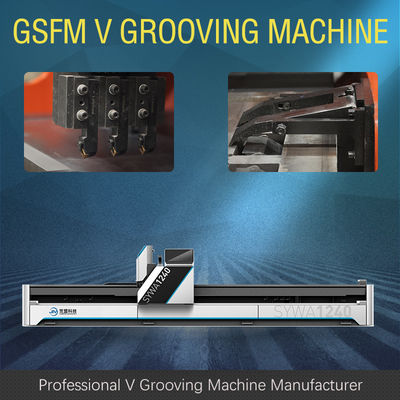 1232 CNC V de Hydraulische Snijdersmachine V van de Groefsnijmachine voor Metaalmeubilair