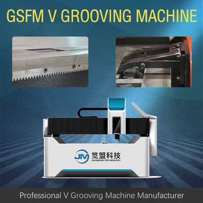 Horizontale CNC V Snijmachine V Groover-Machine voor Comités 1560 van de MetaalGordijngevel