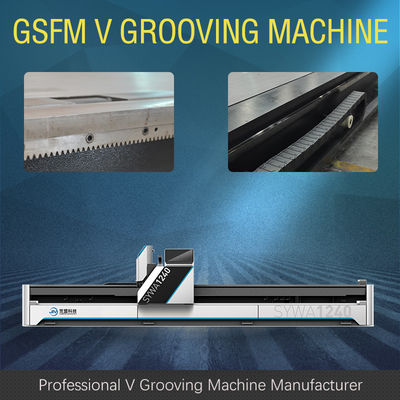 Precisie Automatisch V die Machine Geavanceerde Signage V groeven Groefsnijmachine