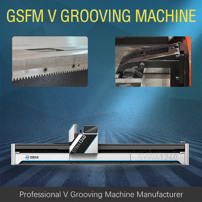 1232 CNC V de Hydraulische Snijdersmachine V van de Groefsnijmachine voor Metaalmeubilair