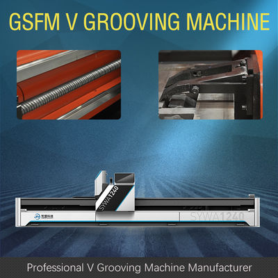 Precisie Automatisch V die Machine Geavanceerde Signage V groeven Groefsnijmachine