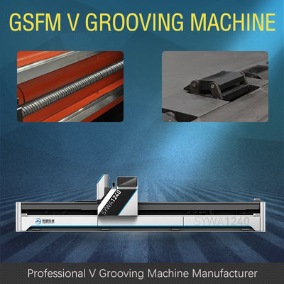 Verticale CNC V Snijmachine V Groefmachine voor Metaalsignage Productie 1240
