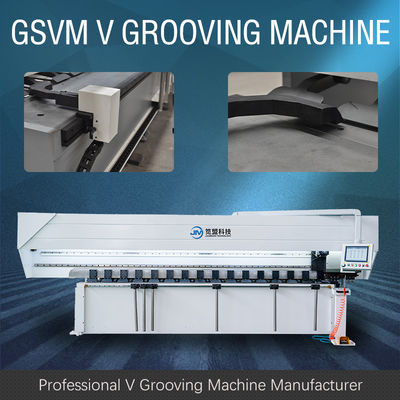 Precisie V de Horizontale V Snijmachine van de Groefsnijmachine voor Vertoningssteun