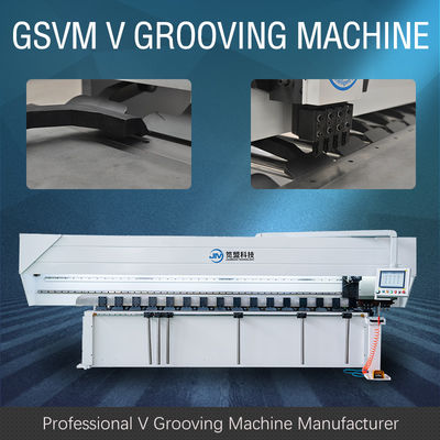 Ce V van de het MetaalGordijngevel van de Groefsnijmachine het Comité Horizontale V Snijmachine