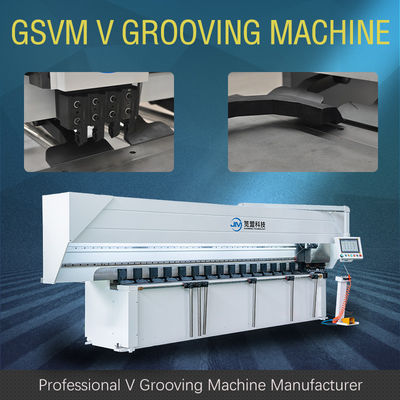 Ce V van de het MetaalGordijngevel van de Groefsnijmachine het Comité Horizontale V Snijmachine
