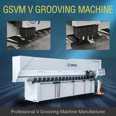 Verticale V Snijmachine V van het deurkader het Groeven Machine voor Bladmetaal