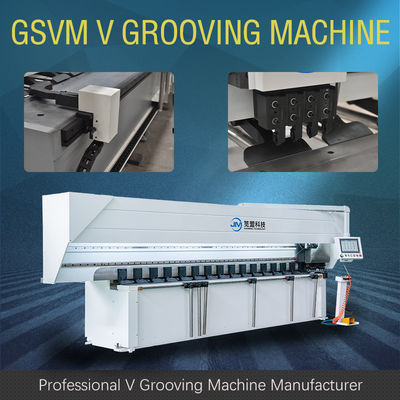 Verticale V Snijmachine V van het deurkader het Groeven Machine voor Bladmetaal