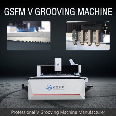 Efficiënte Vier Opgeruimde V die Machine volledig Automatisch voor Deurindustrie groeven