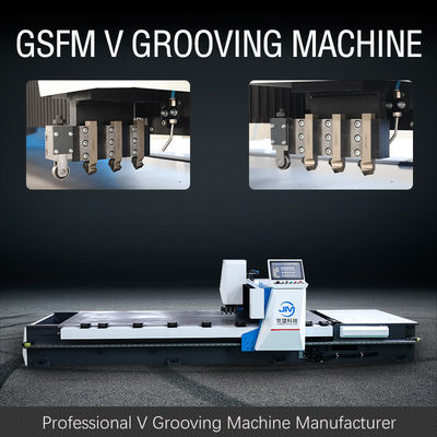 Model 1225 CNC V-groefmachine met hydraulische voetaandrijving voor koperen platen