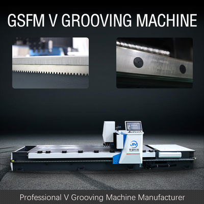 Hoog rendement V de Machine van de Groefsnijder Automatisch voor Aluminiumcomité Verwerking